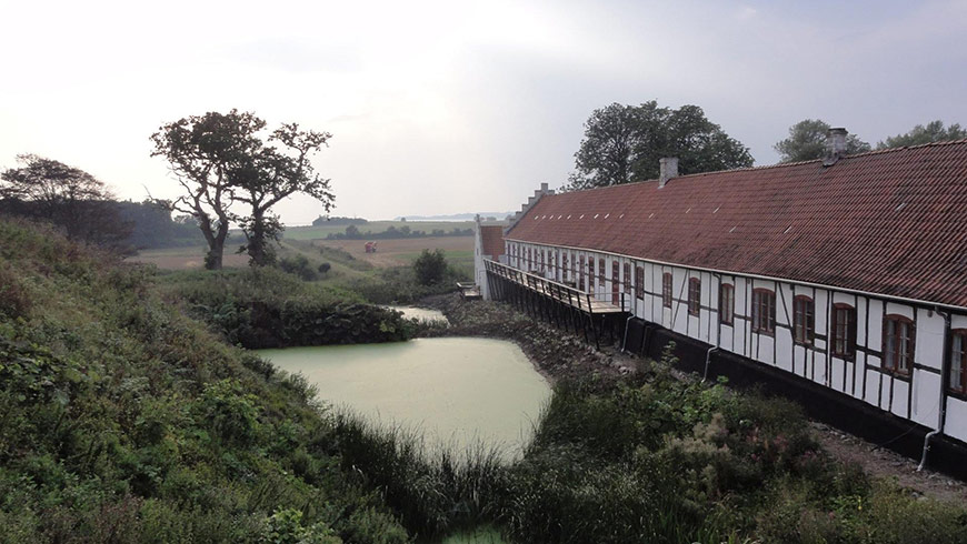 Dragsholm udsigt mod syd.